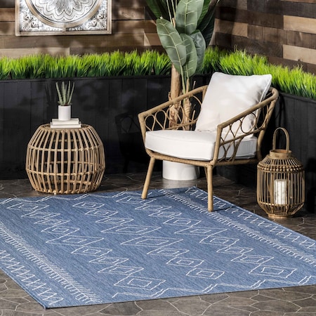 Nuloom Serna Moroccan Indoor/Outdoor Area Rug 3ft 9in x 5ft 7in OWDN23B-39057